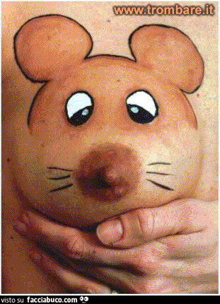 Gif animata tetta topolino